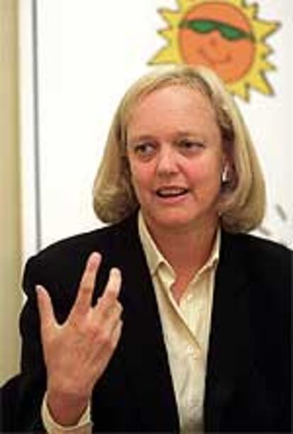 Meg Whitman, presidenta de la web de subastas Ebay.