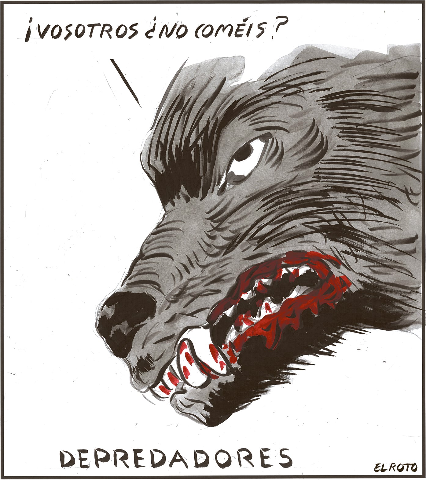 El Roto: depredadores