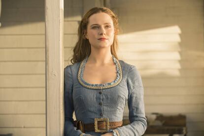 Evan Rachel Wood, en 'Westworld'.