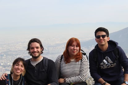 The winning team of architects of the Climatón.