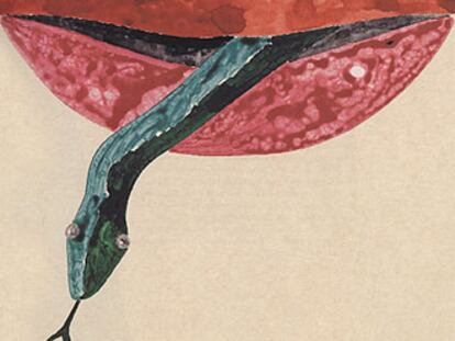 Ilustración de Eduardo Arroyo para 'La Biblia'.