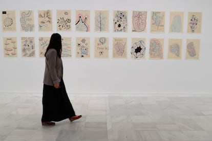 Eva Lootz's exhibition 'Do as they say: and what is this?', at the Reina Sofía Museum in Madrid.