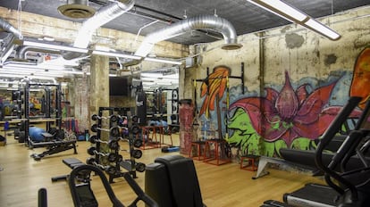 Weebly's workers even have a gym.
