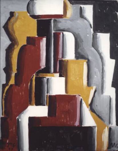 'Formas abstractas ensambladas' (1937), del uruguayo Joaquín Torres García.