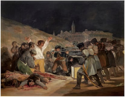 'El 3 de mayo en Madrid' o 'Los fusilamientos', de Francisco de Goya (1814).