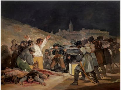 'El 3 de mayo en Madrid' o 'Los fusilamientos', de Francisco de Goya (1814).