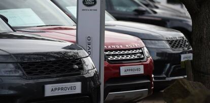 Coches Land Rover Range Rover en la planta de Wakefield, Inglaterra