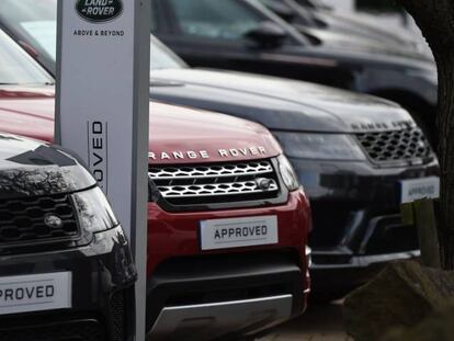 Coches Land Rover Range Rover en la planta de Wakefield, Inglaterra