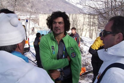 El &#39;snowboarder&#39; español, Jordi Font.