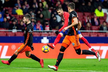 El Atlético se enfrenta al Valencia en la jornada 22 de la Liga Santander