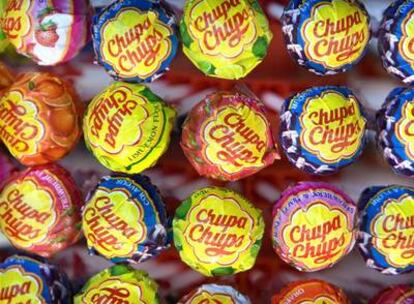 Los chupa-chups, producto español patentado.