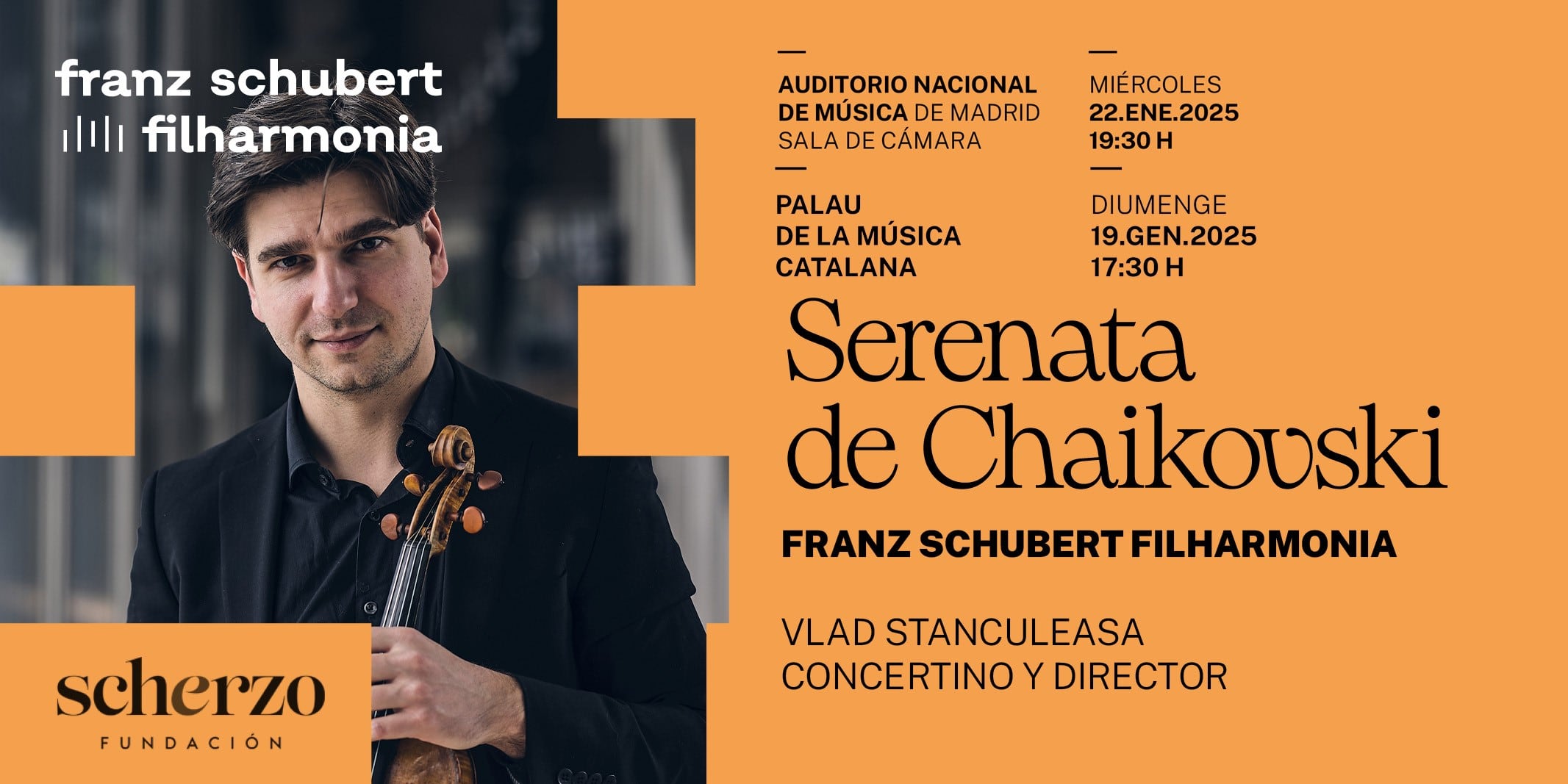 La Serenata de Chaikovski en Madrid y Barcelona