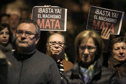 Imatge d'arxiu d'una manifestació contra la violència masclista.