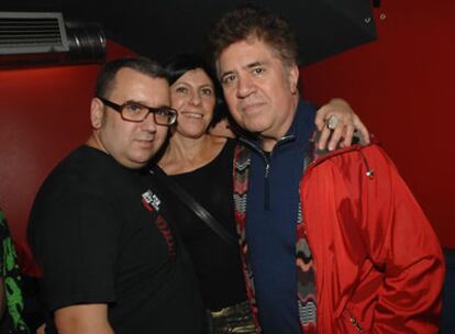 Almodóvar, en la fiesta del quince aniversario de la revista <i>Vanidad</i>