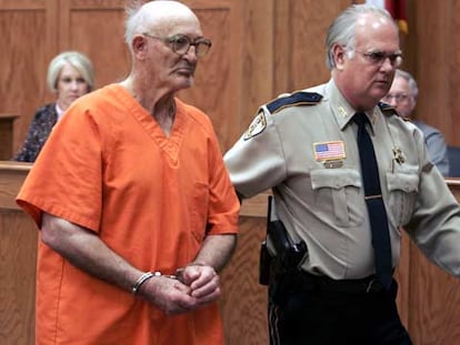 Edgar Ray Killen, en el juicio en el que acaba de ser condenado por un crimen racista cometido en 1964.