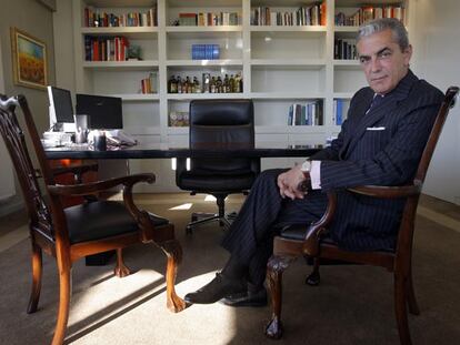 El nuevo presidente de SOS, Mariano Pérez Claver, en su despacho.