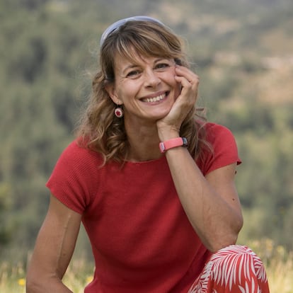 12/08/2022 - Barcelona - Tras la heulla de... En la imagen la alpinista Araceli Segarra fotografiada en la Cerdanya. Foto: Massimiliano Minocri