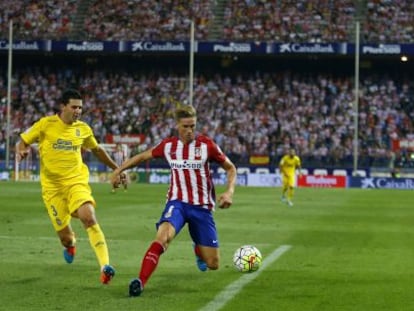 Torres, durante el duelo contra Las Palmas.