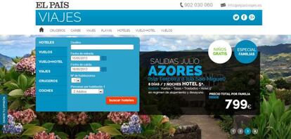 La web www.elpaisviajes.com se estrena hoy con el sorteo de un viaje a la Costa Este de Canadá.