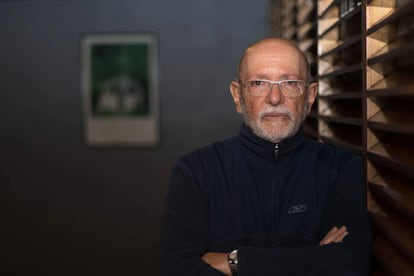 El arqueólogo Eduardo Matos, en el museo Templo Mayor.