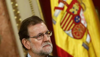 El presidente del Gobierno, Mariano Rajoy, en una imagen del pasado junio. 