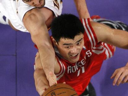 Pau Gasol y Yao Ming