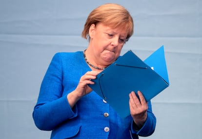 Angela Merkel en una imagen de archivo.