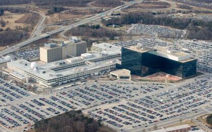 La sede de la NSA en Fort Meade, Maryland. 