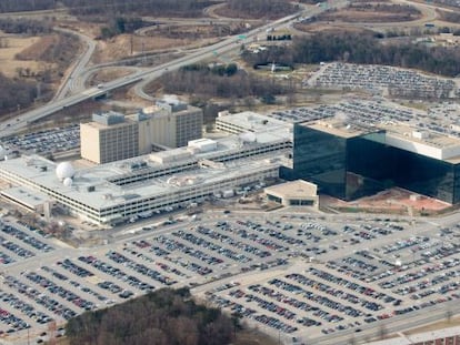 La sede de la NSA en Fort Meade, Maryland. 