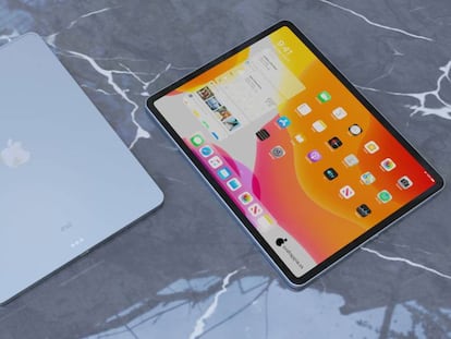 Diseños de concepto de los nuevos iPad Air.