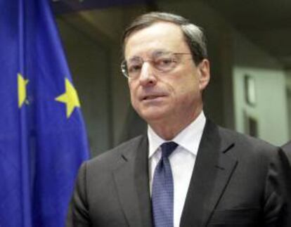 El presidente del Banco Central Europeo (BCE), Mario Draghi. EFE/Archivo