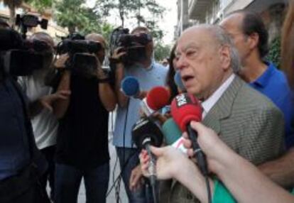 El expresidente de la Generalitat Jordi Pujol
