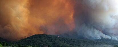 Imagen de uno de los numerosos incendios que están afectando a Australia