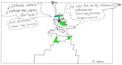 Peridis: “Dónde me llevas, Santiago?”
