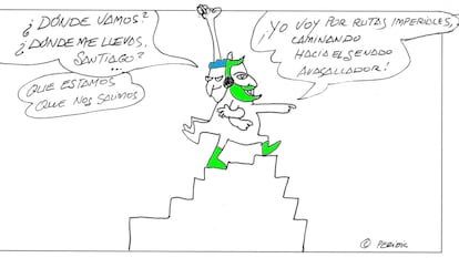 Peridis: “Dónde me llevas, Santiago?”