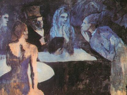 &#039;Les noces de Pierrette&#039;, de Picasso, obra del oligarca ruso Dmitry M. Rybolovlev que estuvo en el puerto franco de Ginebra (Suiza).