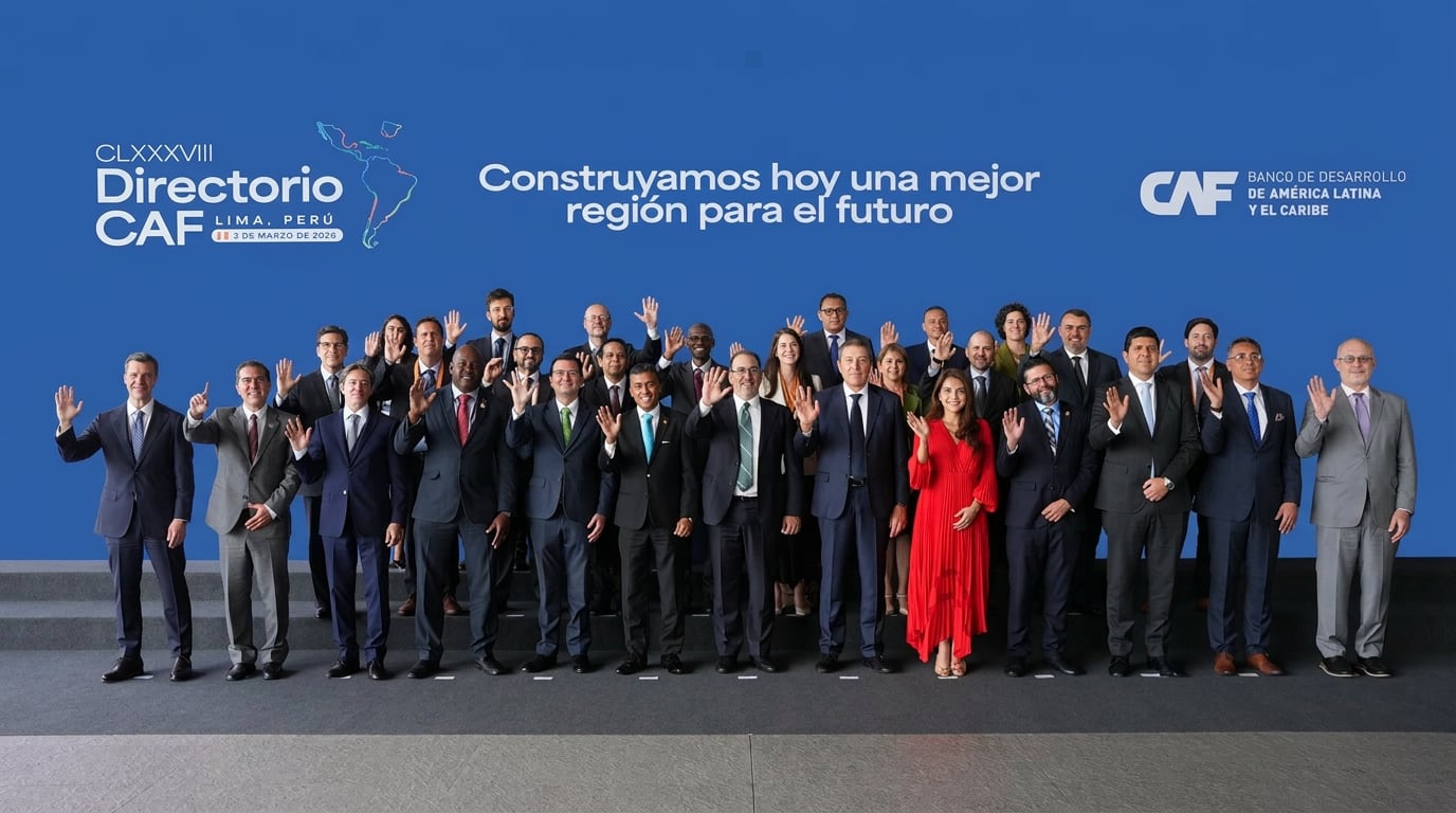 CAF aprueba 1.130 millones de dólares para impulsar el desarrollo sostenible de América Latina y el Caribe