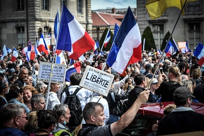 Francia manifestaciones certificado covid