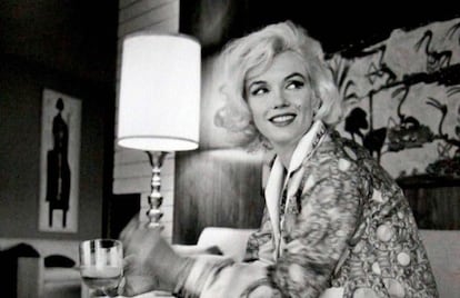 Marilyn Monroe em 1962 fotografada por George Barris.