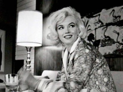 Marilyn Monroe em 1962 fotografada por George Barris.