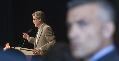 Artur Mas, presidente de la Generalitat, ayer en Pallejà.