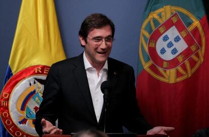 El primer Passos Coelho, el sábado en Colombia.