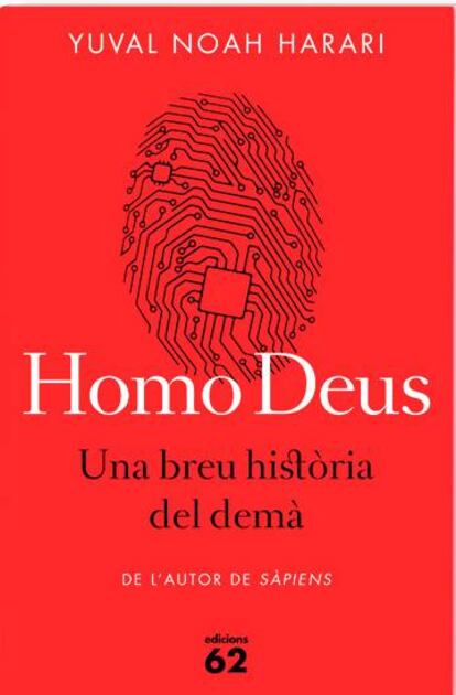 Portada del llibre 'Homo Deus'.