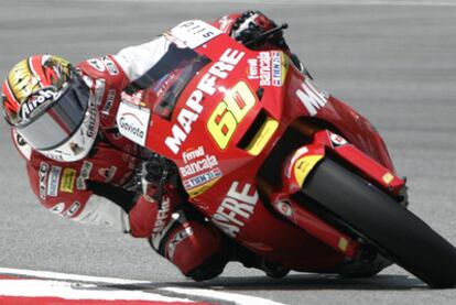 Julián Simón, en el GP de Malaisia.