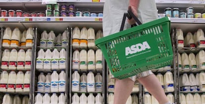 Un supermercado en Londres (Reino Unido).