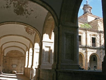 Interior del monasterio de La Caridad, en Ciudad Rodrigo (Salamanca). 