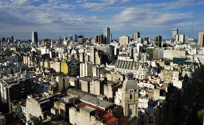 Buenos Aires visto desde el Palacio Barolo.