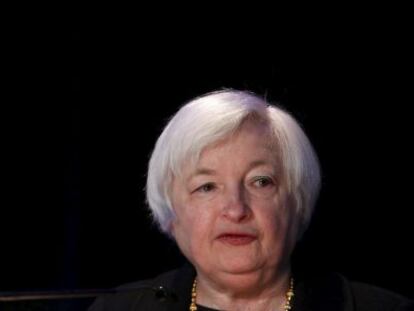 Janet Yellen, la presidenta de la Reserva Federal. 