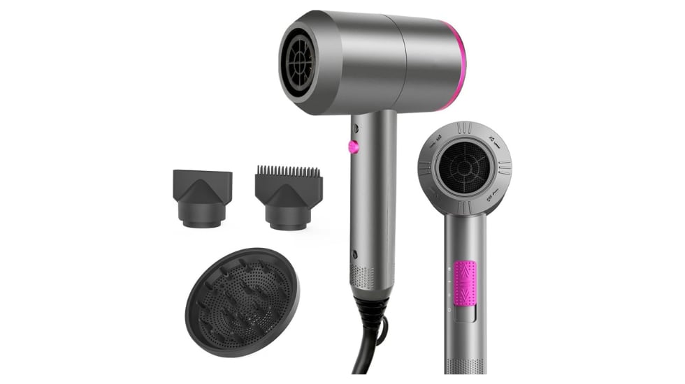 Secador de pelo iónico.