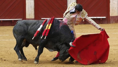 Curro D&iacute;az en Almer&iacute;a en agosto de 2016.